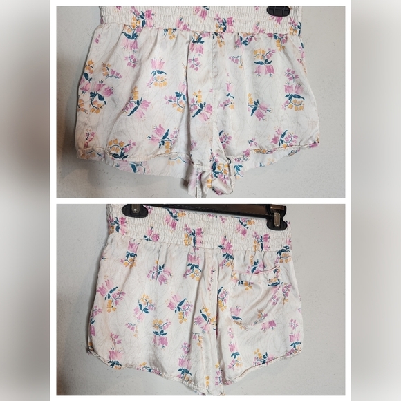 Morgan Lane Silk-Blend Ruthie Corey Set in Kailini Floral. Size xs or small - Picture 6 of 15